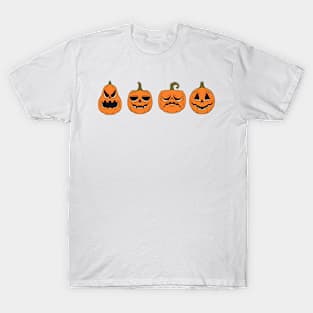 Vintage Halloween, Spooky pumpkins T-Shirt